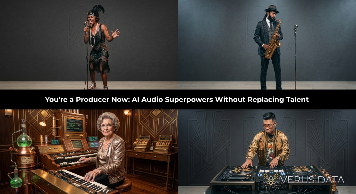You're a Producer Now: AI Audio Superpowers Without Replacing Talent